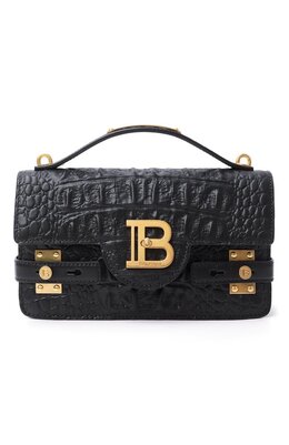 Balmain: Чёрная сумка  B-Buzz