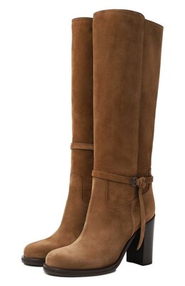 Brunello Cucinelli: Коричневые сапоги 