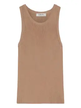 'S Max Mara: Трикотажная майка 