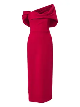 Carolina Herrera: Драпированное платье 