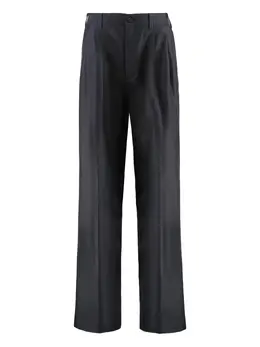 Maison Margiela: Чёрные брюки 