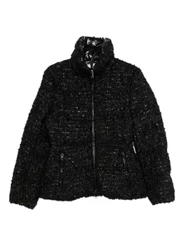 Moncler: Твидовая куртка 
