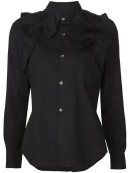 Comme Des Garçons: Рубашка с бантом 