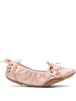 Acne Studios: Розовые балетки 