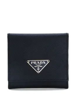 Prada Pre-Owned: Чёрный кошелёк 