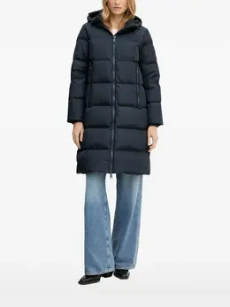 Armani Exchange: Пальто с капюшоном 