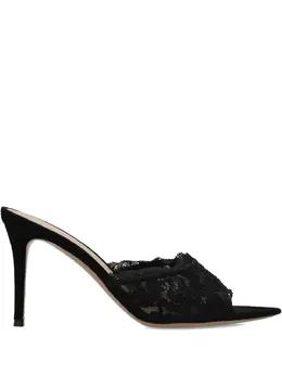 Gianvito Rossi: Чёрные сабо 