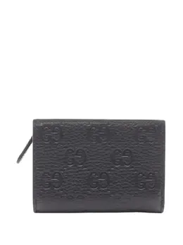 Gucci Pre-Owned: Чёрный кошелёк 