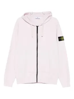 Stone Island: Розовая толстовка 