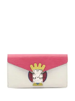 Louis Vuitton Pre-Owned: Розовый кошелёк 