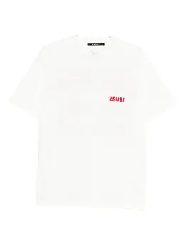 Ksubi: Белая футболка 