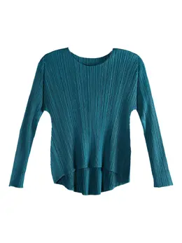 Pleats Please Issey Miyake: Топ с длинным рукавом 