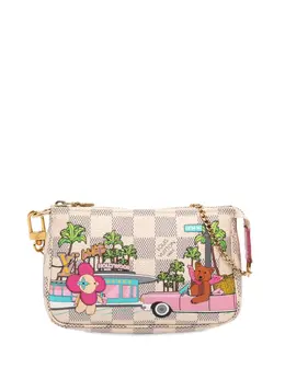 Louis Vuitton Pre-Owned: Белая сумка 