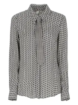 Elisabetta Franchi: Чёрная рубашка 