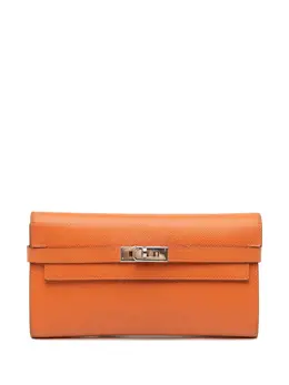 Hermès Pre-Owned: Оранжевый кошелёк 