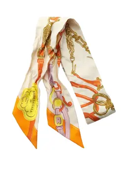 Hermès Pre-Owned: Белый шарф 