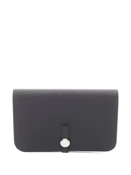 Hermès Pre-Owned: Чёрный кошелёк 