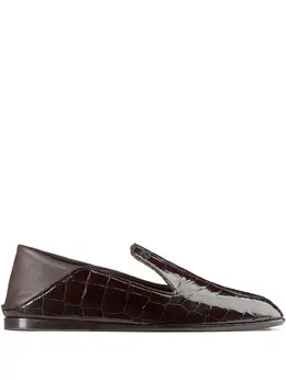 Jimmy Choo: Тёмные балетки 