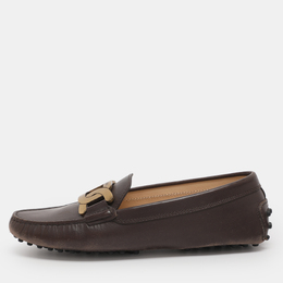 Tod's: Коричневые мокасины  Kate