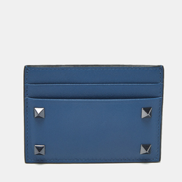 Valentino: Голубой картхолдер  Rockstud