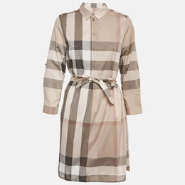 Burberry: Бежевая рубашка 