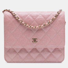 Chanel: Розовый кошелёк 