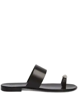 Giuseppe Zanotti: Чёрные сандалии  Norbert