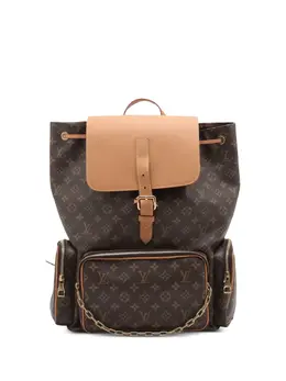 Louis Vuitton Pre-Owned: Коричневый рюкзак 