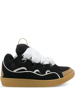 Lanvin: Чёрные кроссовки  Curb