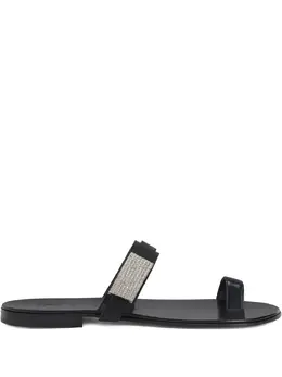 Giuseppe Zanotti: Чёрные сандалии 