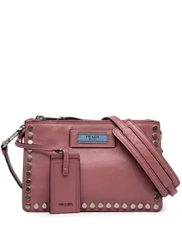 Prada Pre-Owned: Розовая сумка через плечо 