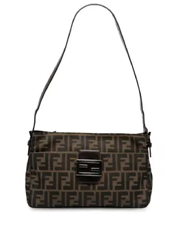 Fendi Pre-Owned: Коричневая сумка 