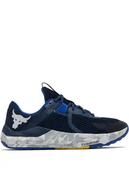 Under Armour: Голубые кроссовки  Project Rock