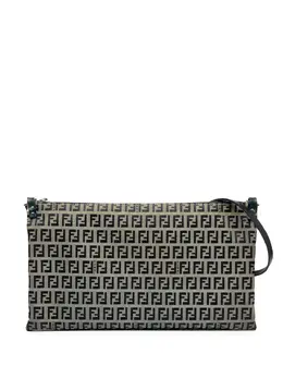 Fendi Pre-Owned: Серая сумка через плечо 
