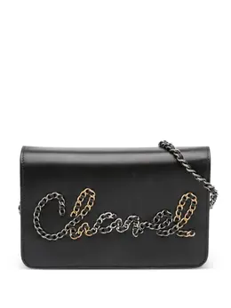 CHANEL Pre-Owned: Чёрный кошелёк 