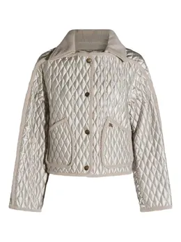 Burberry: Стёганые куртка 