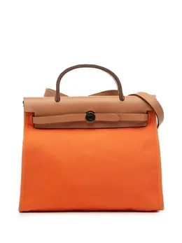 Hermès Pre-Owned: Оранжевая сумка 