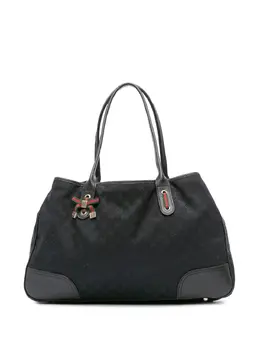 Gucci Pre-Owned: Чёрная сумка-шоппер 