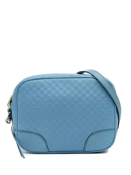 Gucci Pre-Owned: Голубая сумка через плечо 