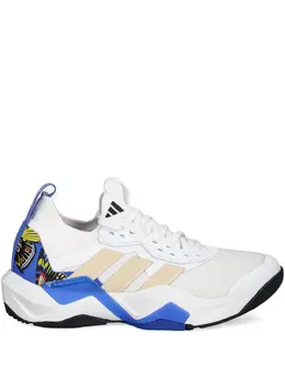 adidas: Белые кроссовки 