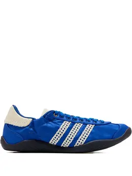 adidas: Голубые кроссовки  Stripes