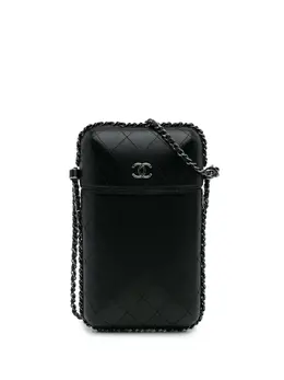 CHANEL Pre-Owned: Чёрная сумка через плечо 