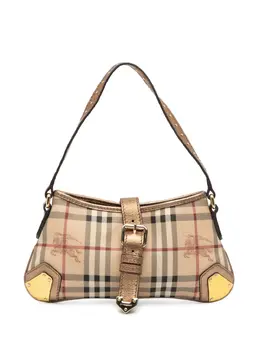 Burberry Pre-Owned: Коричневая сумка 
