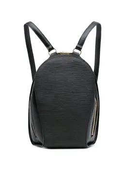 Louis Vuitton Pre-Owned: Чёрный рюкзак 