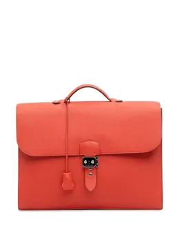 Hermès Pre-Owned: Оранжевая сумка 