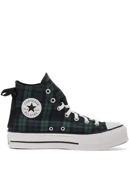 Converse: Голубые кроссовки  Chuck Taylor All Star Lift