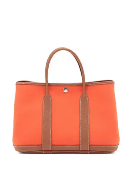 Hermès Pre-Owned: Оранжевая сумка-шоппер 
