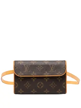 Louis Vuitton Pre-Owned: Коричневая поясная сумка 