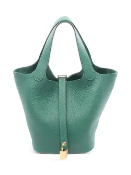Hermès Pre-Owned: Зелёная сумка 