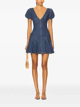 alice + olivia: Платье с рукавами-фонариками 